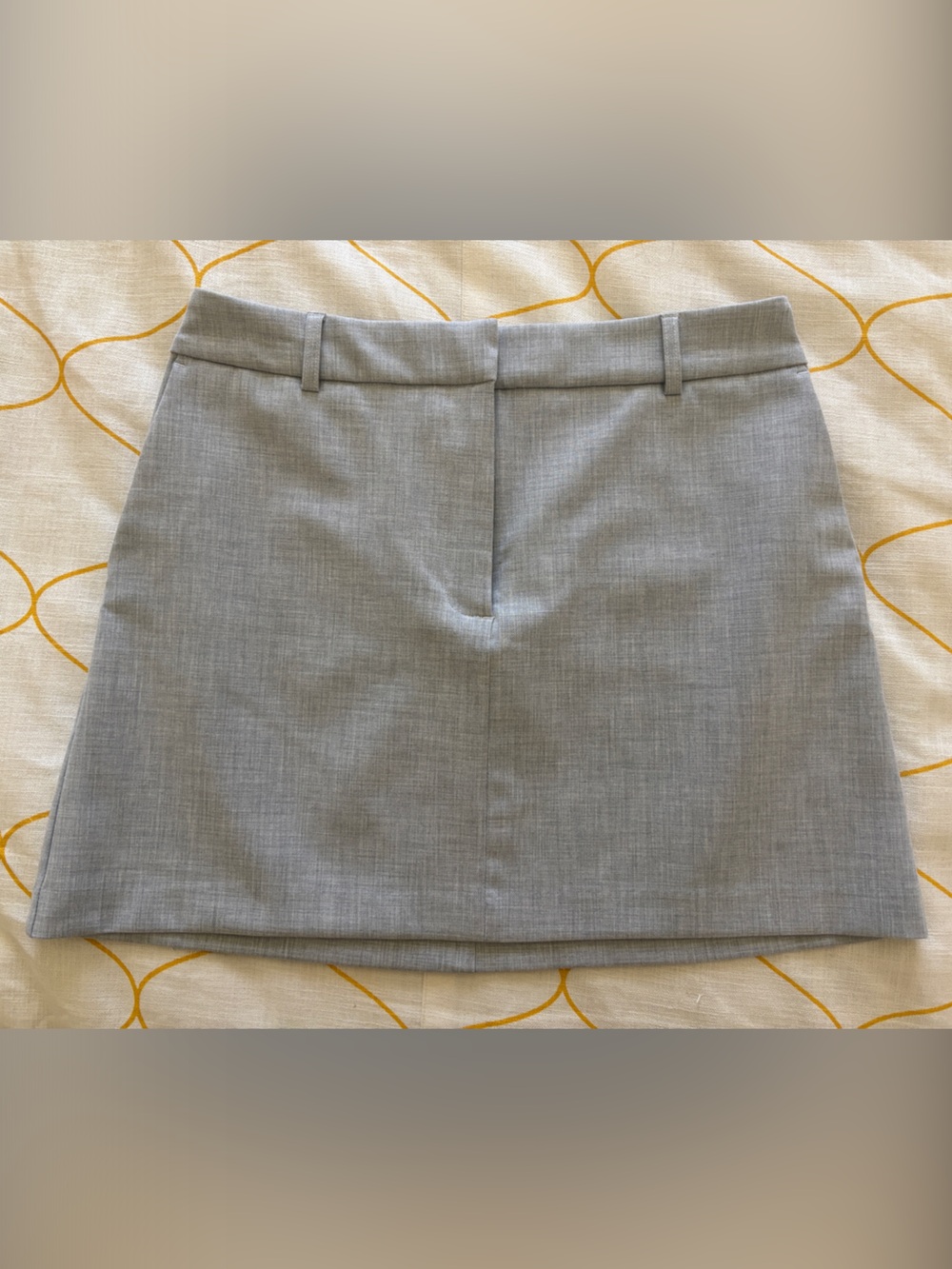 Classic Grey Mini Skirt - Sleek Office to Weekend Style